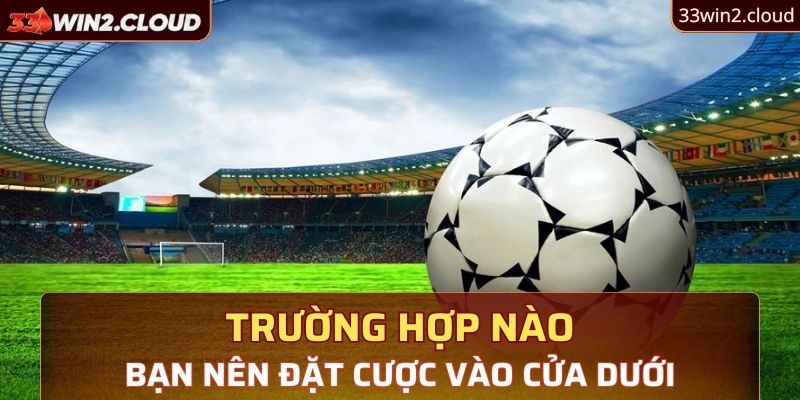 Trường hợp nào thì người chơi nên đặt cược vào cửa dưới